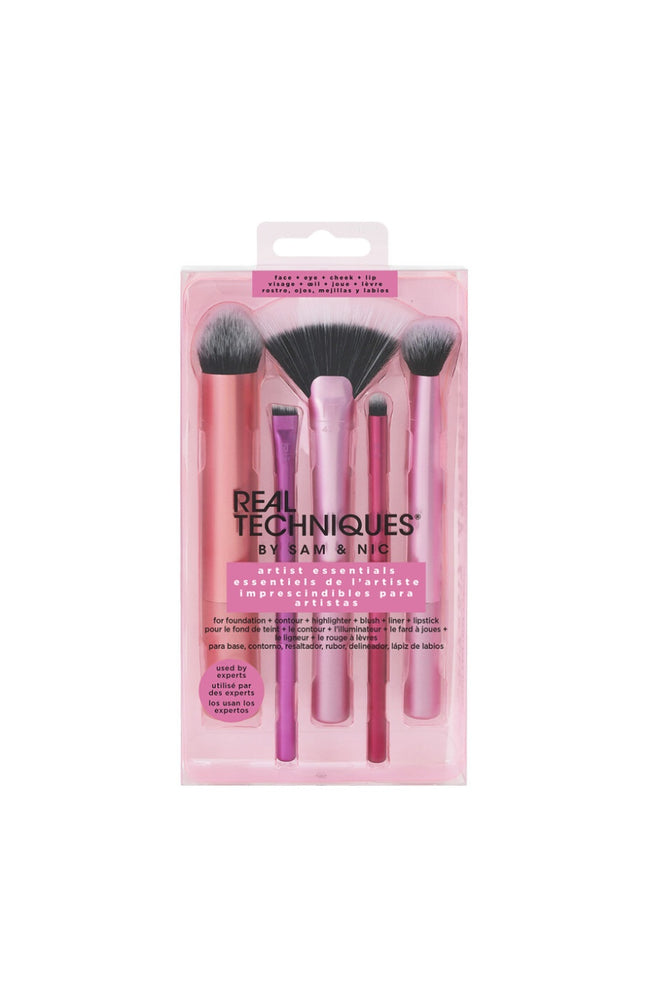 Kit de 5 pinceaux - Artist essentials - Teint, yeux & lèvres