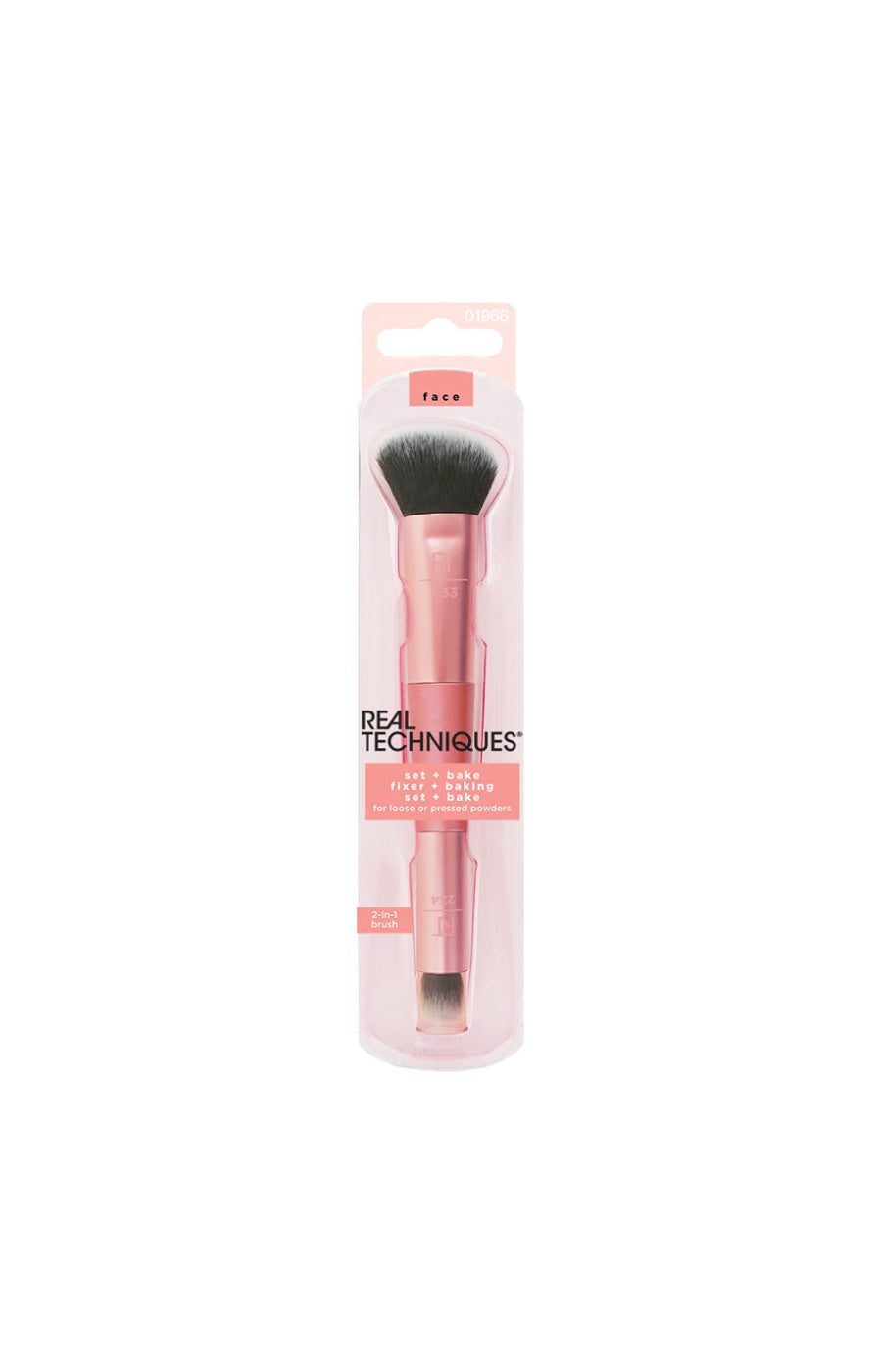 Pinceau poudre de finition 2-en-1 - Teint