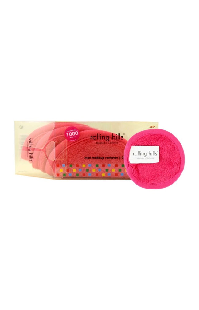 Pack de 3 mini lingettes démaquillantes lavables
