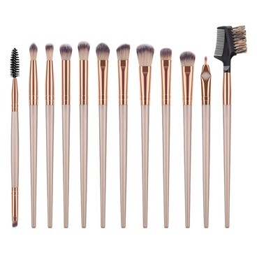 Set de 12 pinceaux professionnels - Yeux