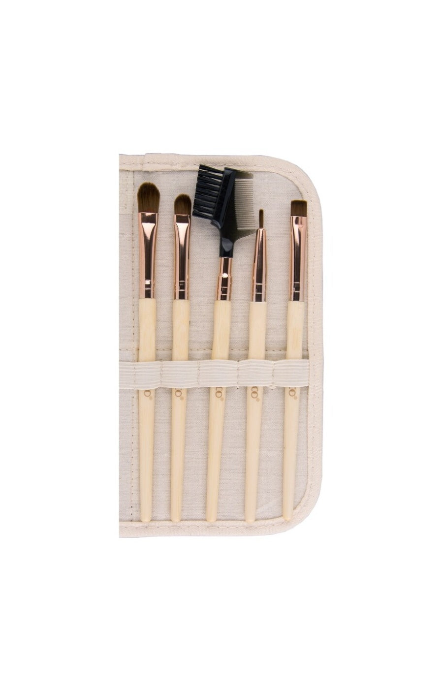 Kit de 4 pinceaux yeux et une brosse-peigne