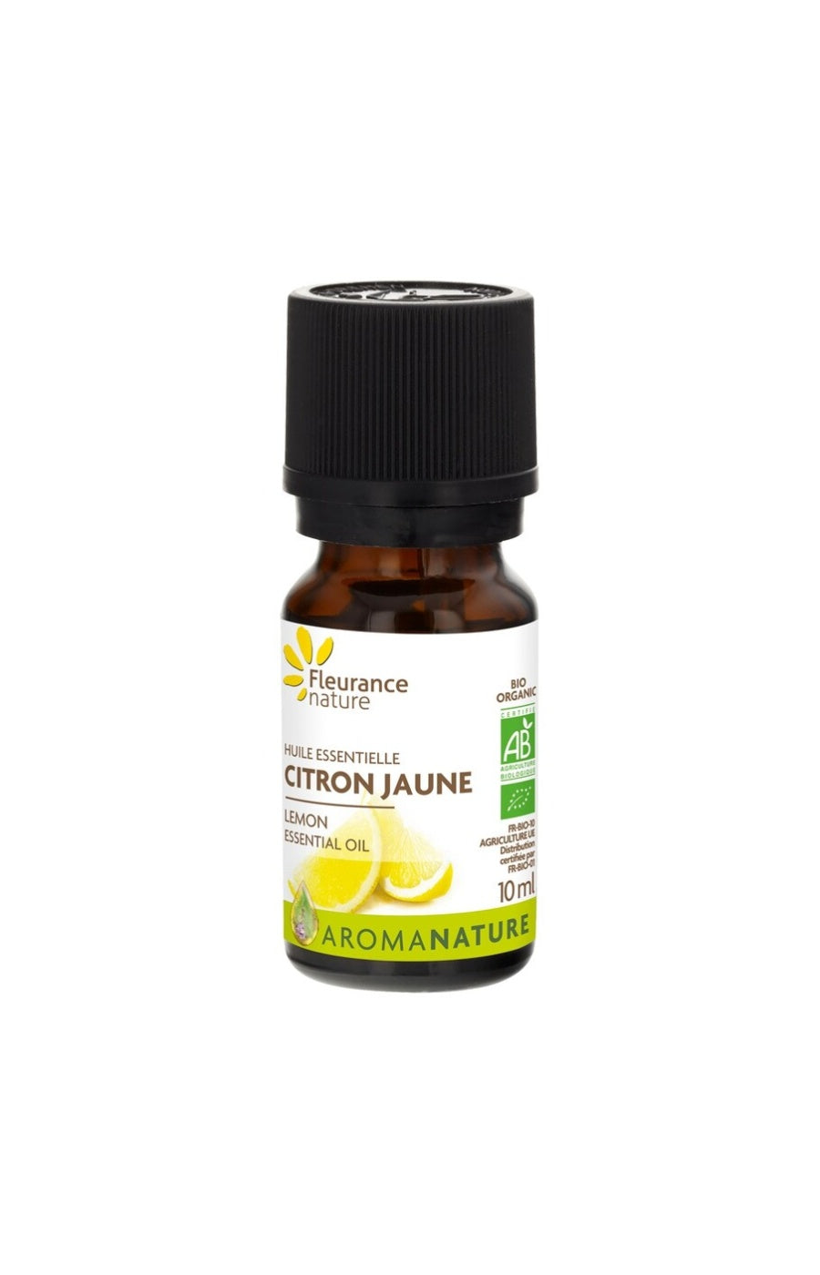 Huiles essentielles bio - Citron jaune - 2 x 10 ml