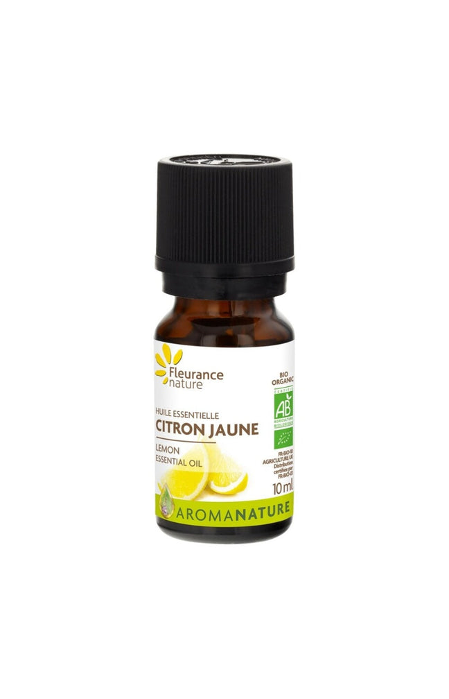Huiles essentielles bio - Citron jaune - 2 x 10 ml