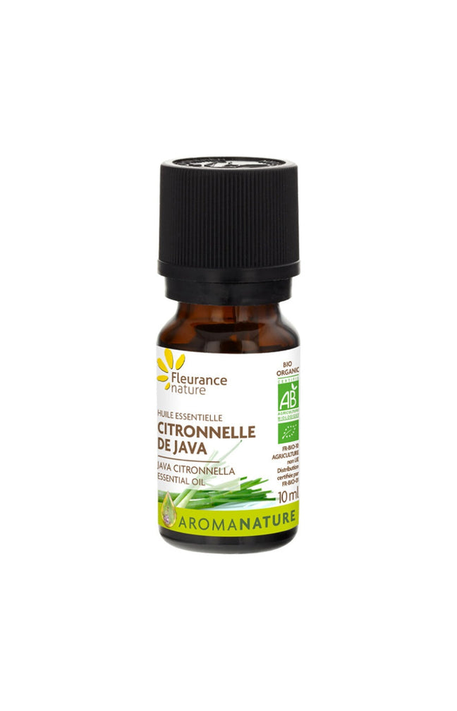 Huiles essentielles bio - Citronnelle de Java - 3 x 10 ml