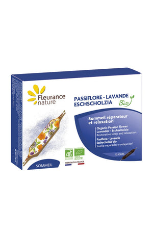 Passiflore, lavande & eschscholzia bio - Sommeil réparateur & relaxation - 10 jours