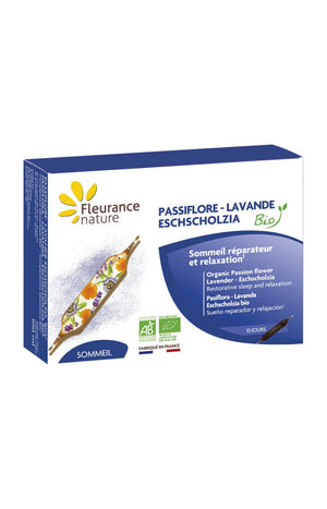 Passiflore, lavande & eschscholzia bio - Sommeil réparateur & relaxation - 20 jours