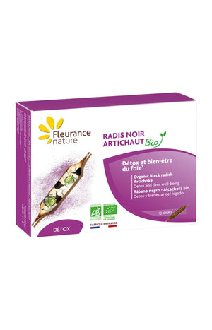 Radis noir artichaut bio - Détox & bien-être du foie - 10 jours