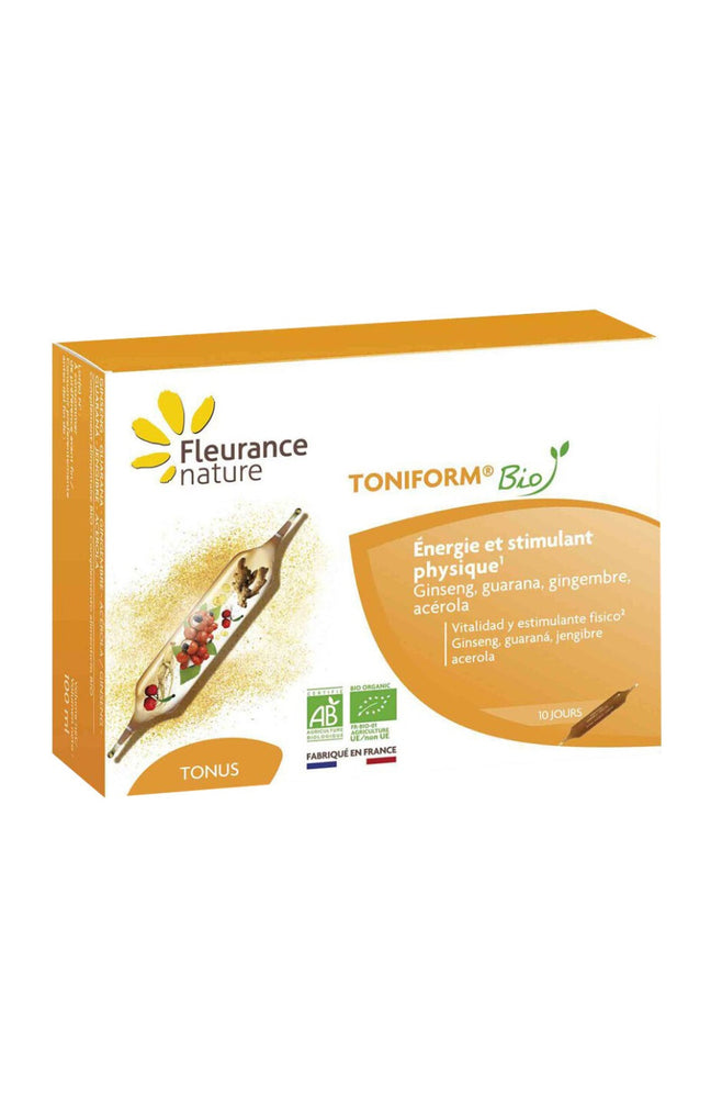 Ampoules Toniform® bio - Tonus & stimulant physique - 10 jours