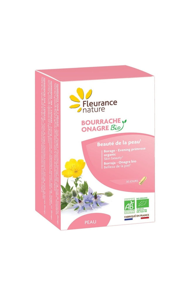 Cure beauté de la peau bio - Bourrache & onagre - 1 mois
