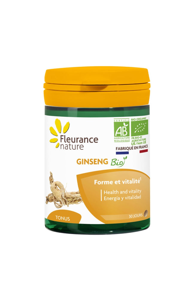 Ginseng tonique bio - Forme & vitalité - 1 mois