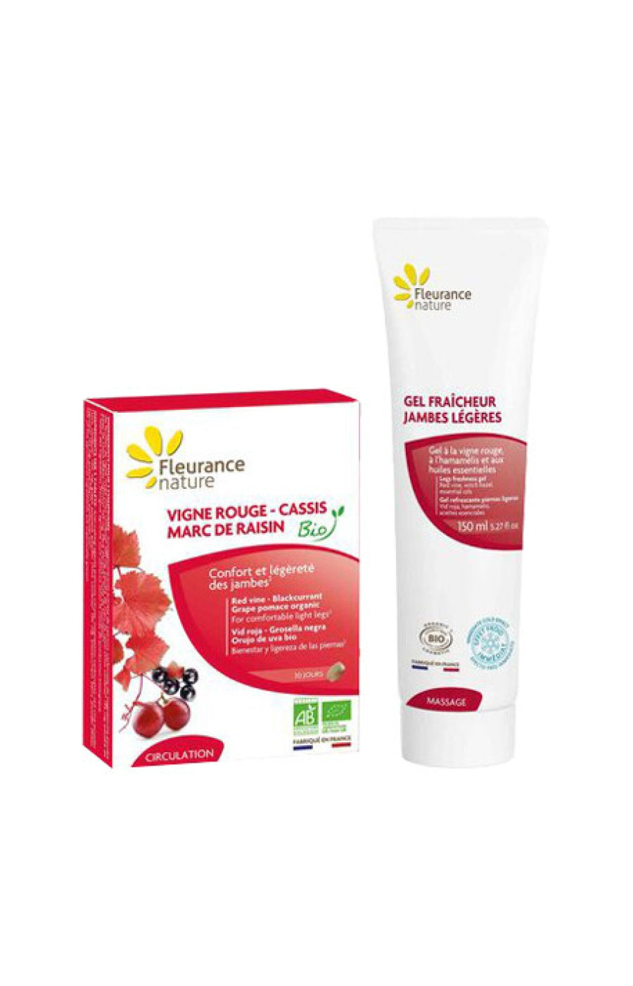 Duo jambes lourdes - Cure & gel fraîcheur