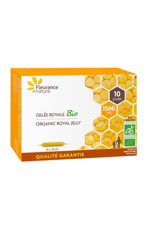 Ampoules à la gelée royale bio - 10 jours