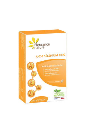 Cure antioxydante & anti-âge - A-C-E sélénium zinc - Visage - 1 mois