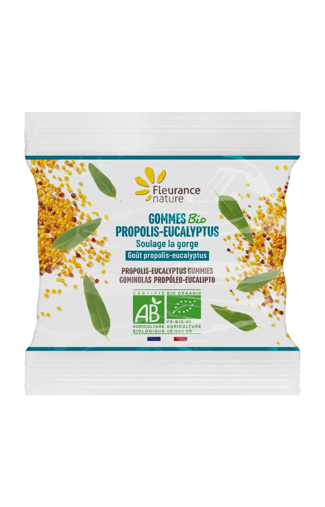 Recharge gommes propolis-eucalyptus bio - Soulage la gorge - 35 g