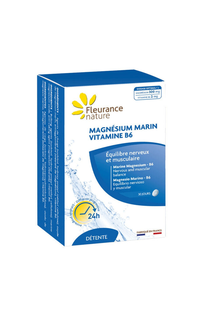 Magnésium marin B6 - Équilibre nerveux & musculaire - 1 mois