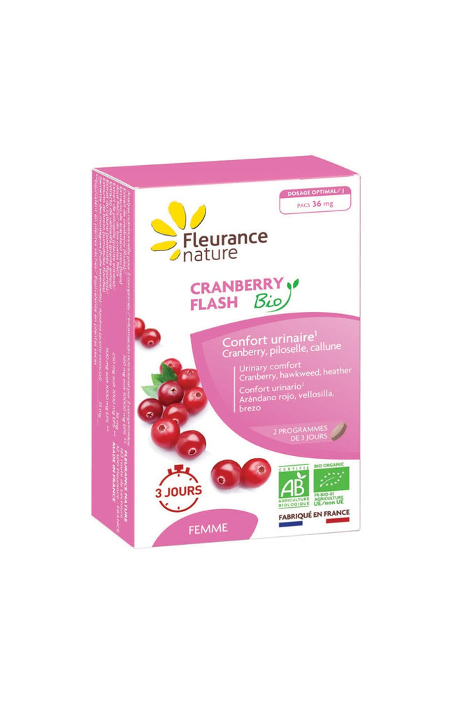 Cranberry flash bio - Confort urinaire - 2 x 3 jours