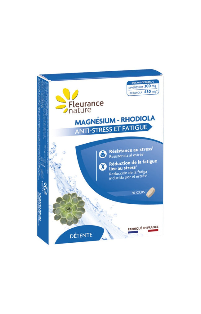 Magnésium-rhodiola - Anti-stress & fatigue - 1 mois