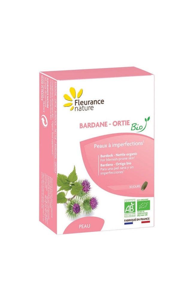 Bardane & ortie bio - Peaux à imperfections - 1 mois