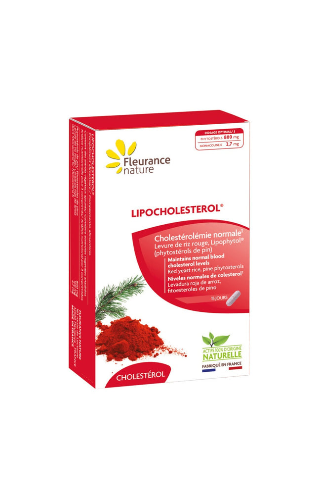 Lipocholestérol - Cholestérolémie normale - 15 jours