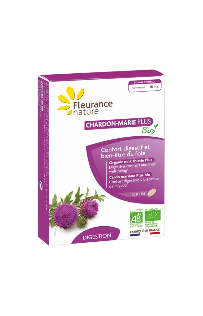 Cure confort digestif & bien-être du foie bio - Chardon-Marie - 1 mois