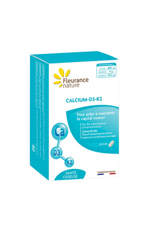 Calcium-D3-K2 - Maintien et protection du capital osseux - 20 jours