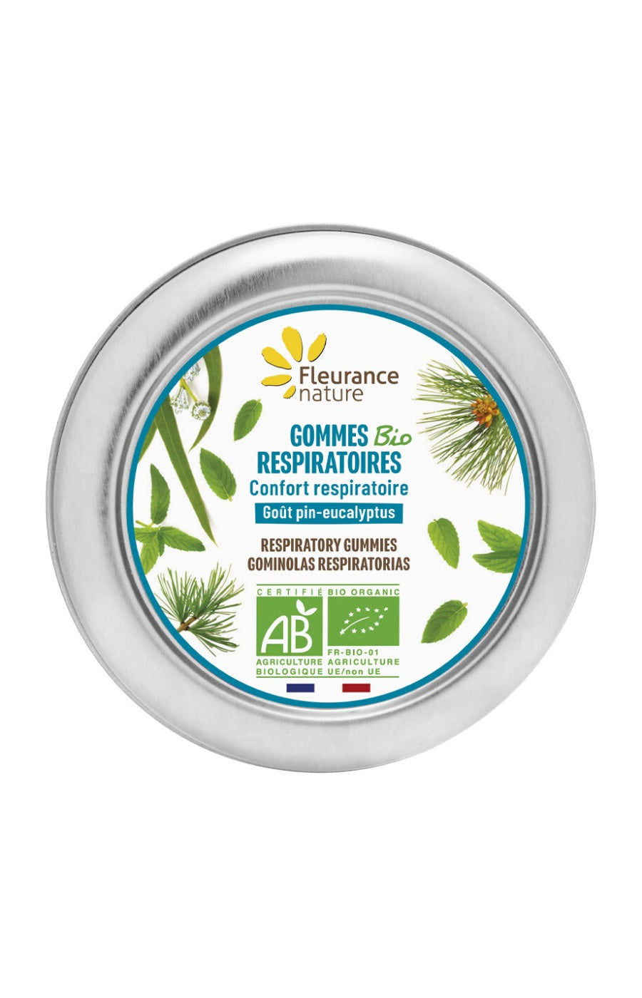 Gommes respiratoires bio - Confort des voies respiratoires - 3 x 35 g