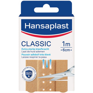Bandes de pansements flexibles - Classic - 1 m x 6 cm