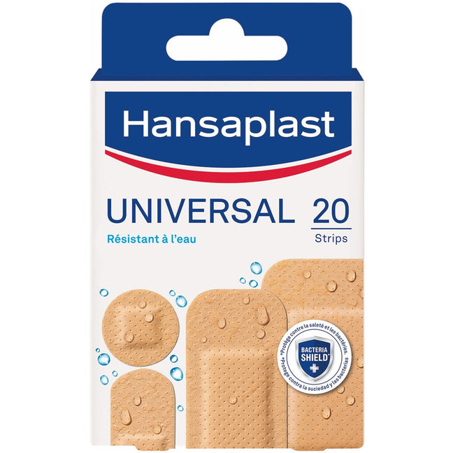 Pansements waterproof - Universal - 2 x 20 unités