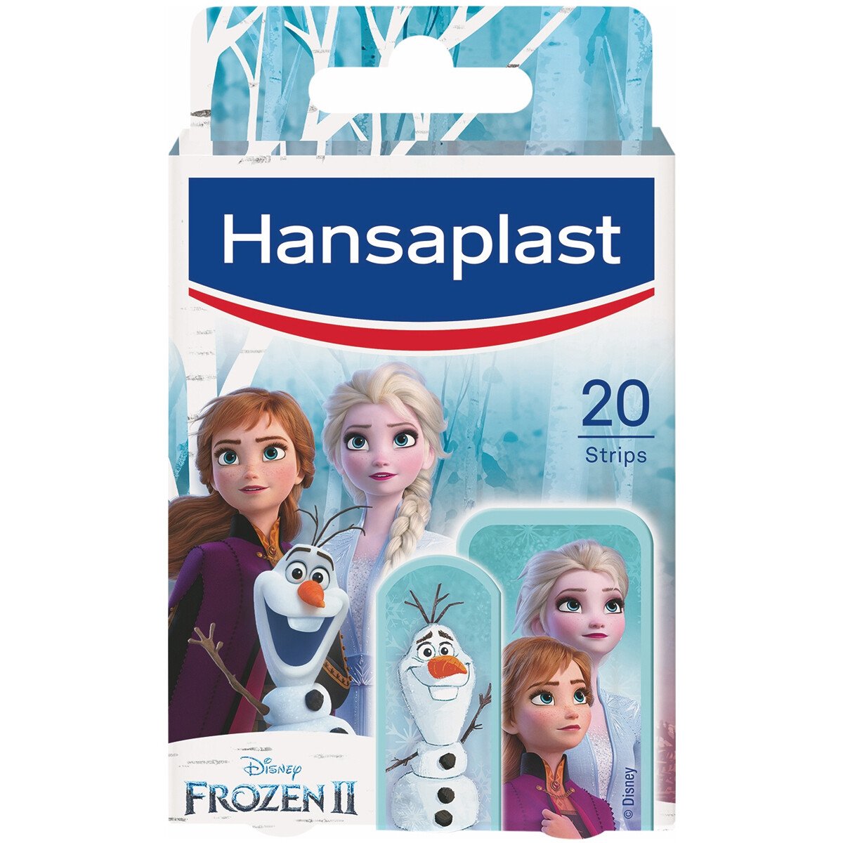 Pansements ultra-résistants - Reine des Neiges - Enfant - 20 unités