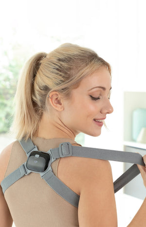 Correcteur de posture - Dos - Gris