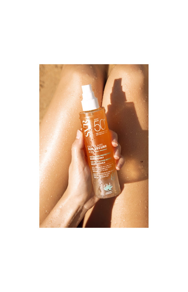Eau solaire SPF 50+ - Sun Secure - Niacinamide & vitamine E - Visage & corps - 200 ml