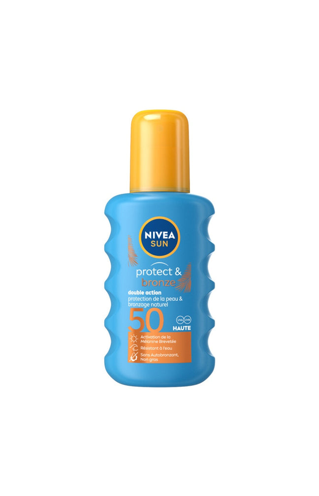 Spray protecteur SPF 50 - Protect & Bronze - Formule anti-taches - 200 ml