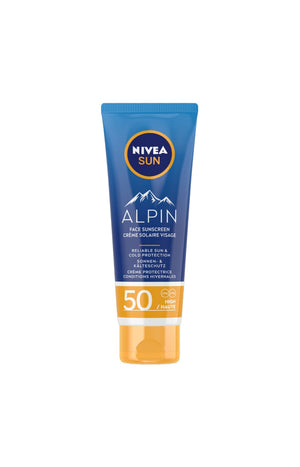 Crème solaire protectrice SPF 50 - Alpin - Visage - 50 ml