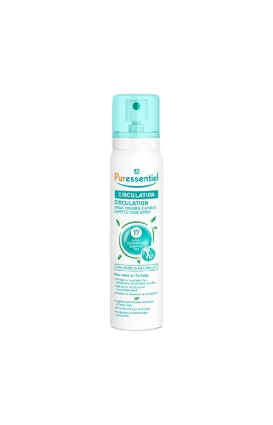 Sprays aux 17 huiles essentielles - Circulation - Corps - 2 x 100 ml