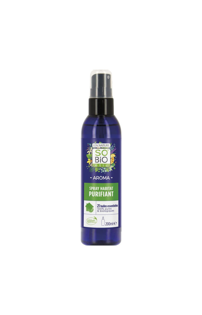 Spray habitat purifiant assainissant - 21 huiles essentielles bio - 200 ml