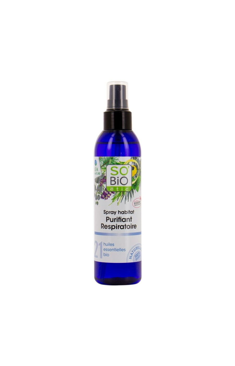 Spray habitat purifiant respiratoire -  21 huiles essentielles bio - 200 ml