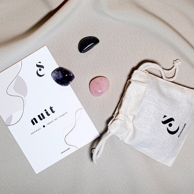 Kit de 3 pierres - Nuit