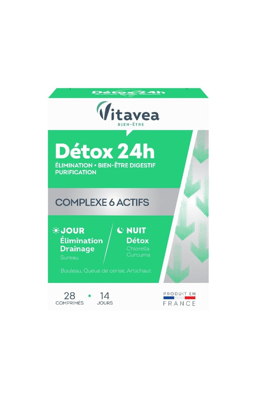 Cure détox 24h/24h - Jour & nuit - 14 jours