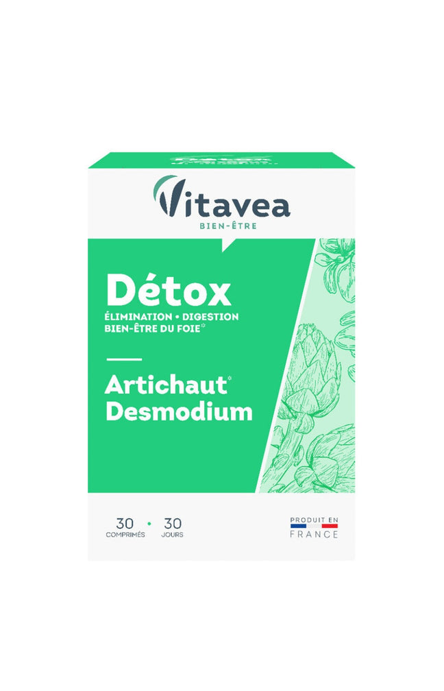 Cure détox & bien-être du foie - Artichaut & desmodium - 1 mois