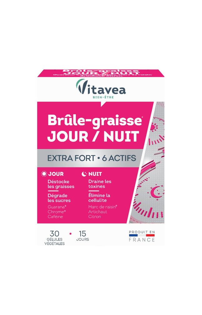 Cure brûle-graisse - Complexe 6 actifs - Jour & nuit - 15 jours