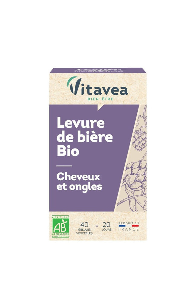Cure cheveux & ongles - Levure de bière bio - 20 jours
