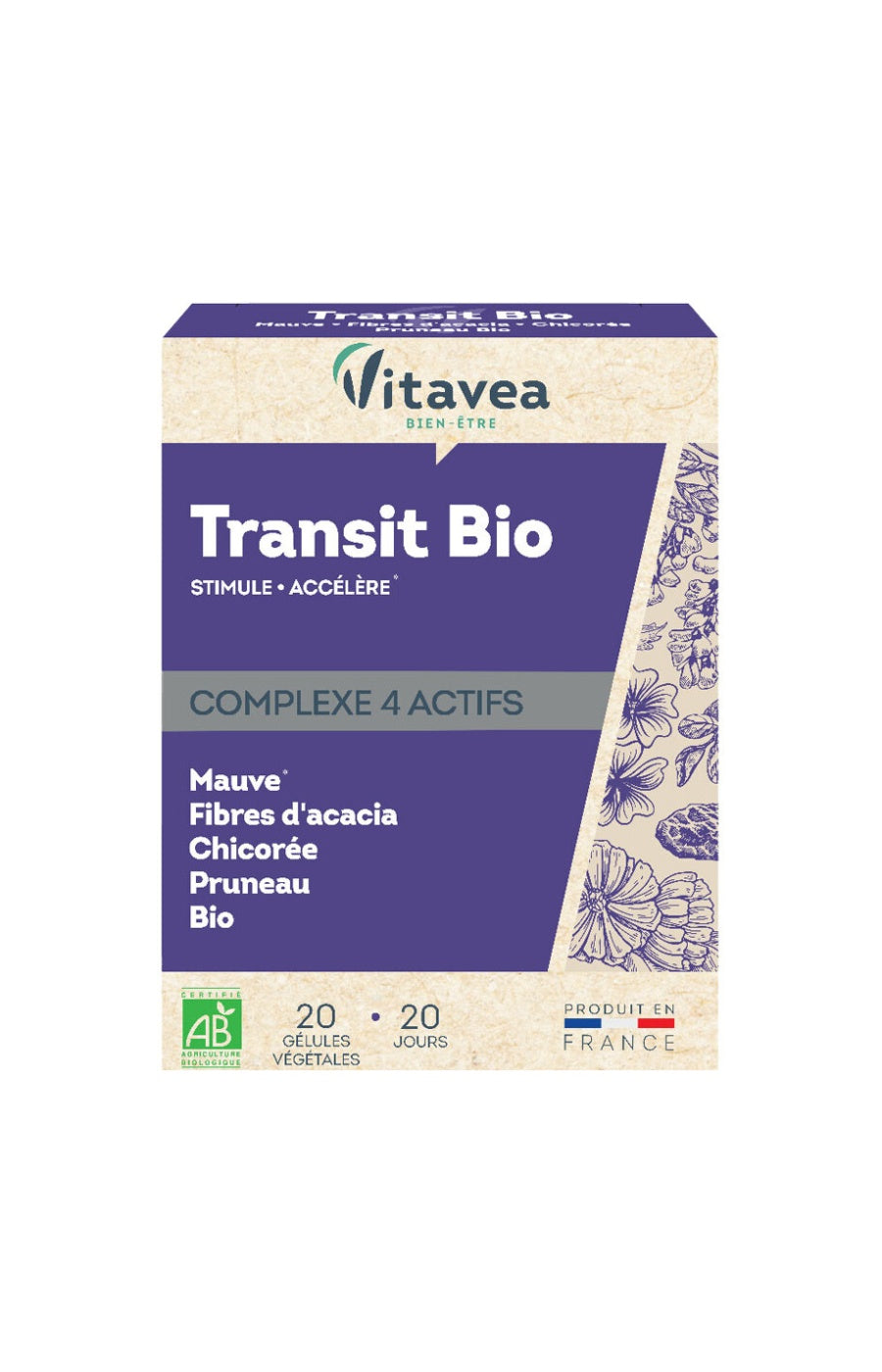 Cure transit bio - Complexe 4 actifs - 20 jours