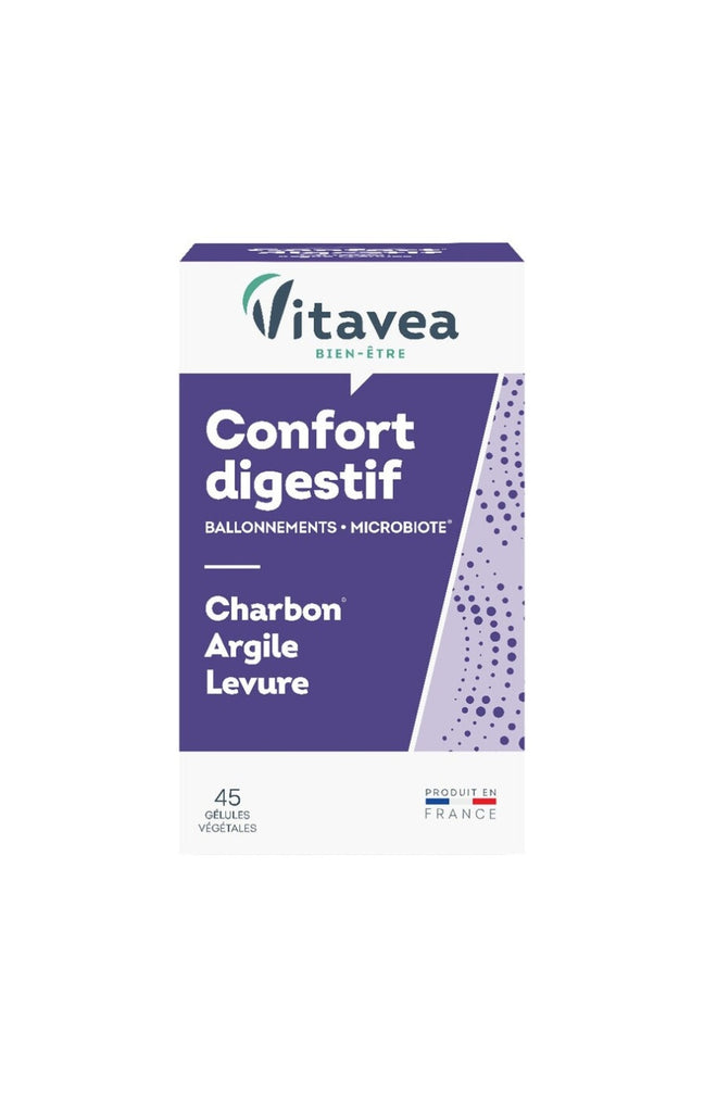 Cure confort digestif - Charbon, argile & levure - 15 jours