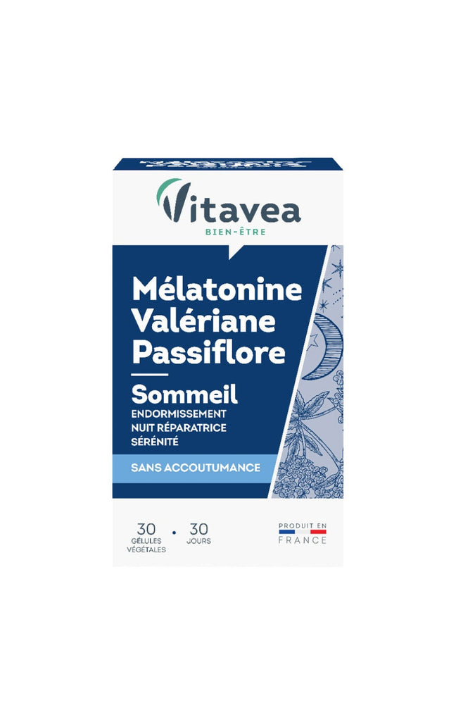 Cure sommeil - Mélatonine, valériane & passiflore - 1 mois