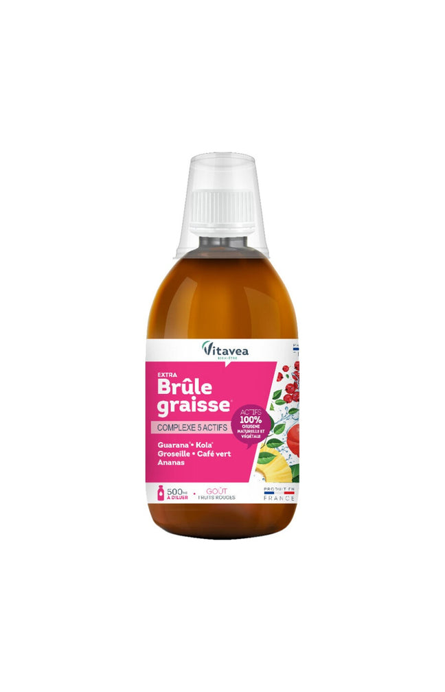Boisson à diluer extra brûle-graisse - Complexe 5 actifs - 500 ml