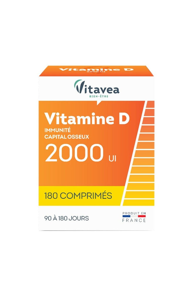 Cure défenses immunitaires - Vitamine D 2000 - 3 à 6 mois