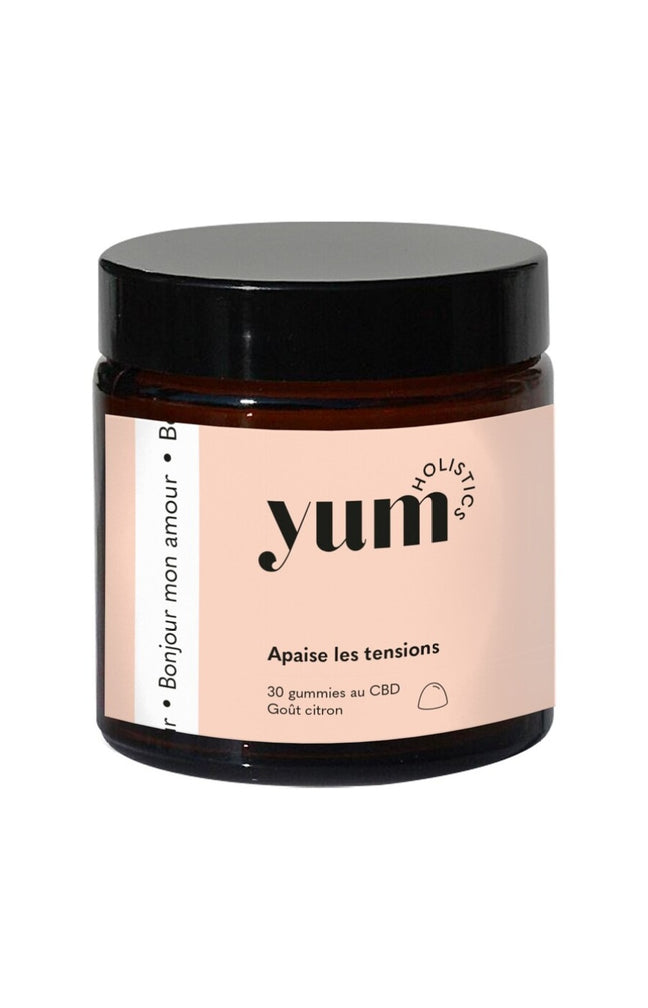 Gummies anti-stress CBD 10 mg - Bonjour mon amour - Citron vert - 3 mois
