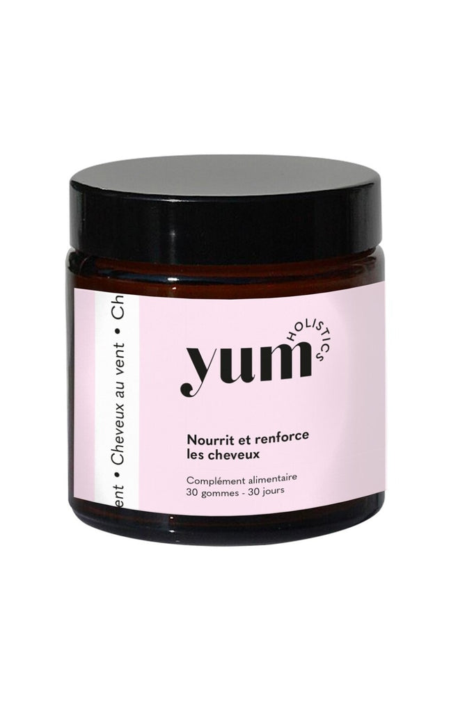 Gummies fortifiantes cheveux - Cheveux au vent - Myrtille - 1 mois