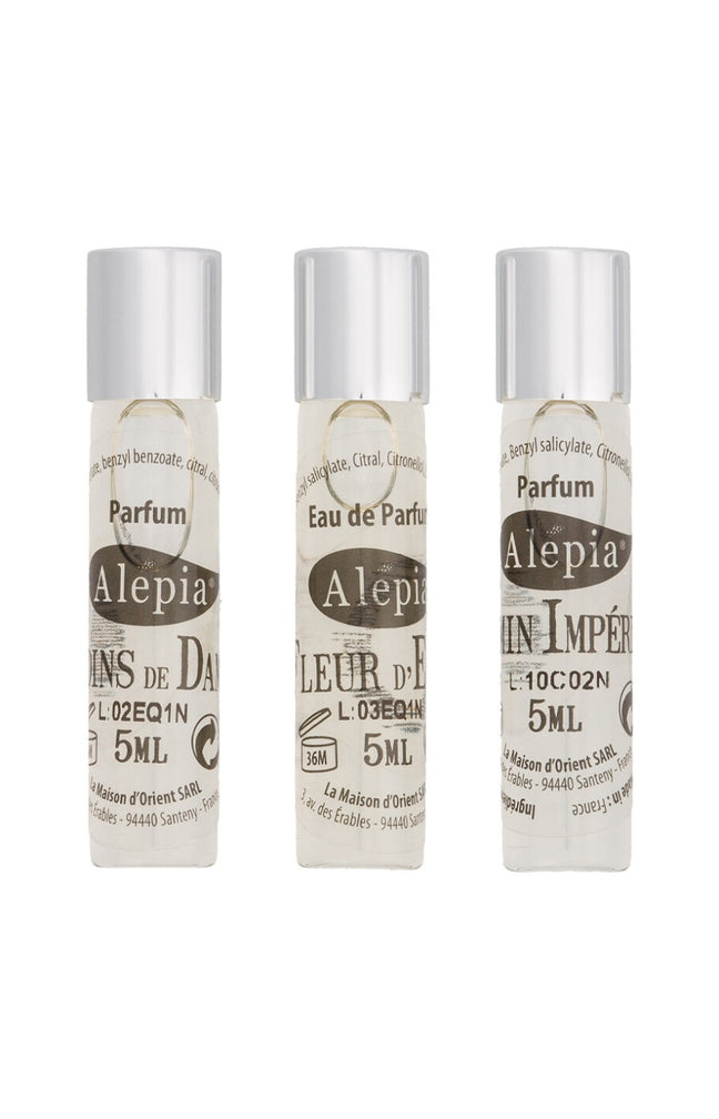 Lot de 3 parfums d'Orient roll-on - Floral