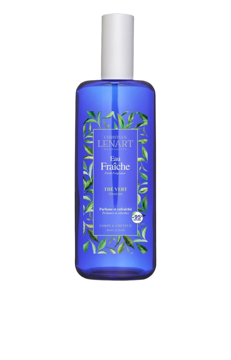 Eau fraîche au thé vert